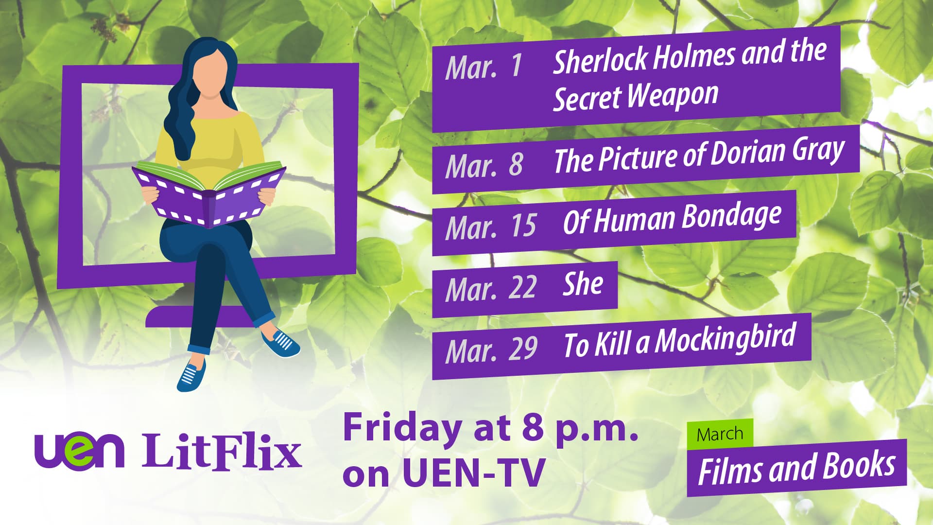 Featured image for “March UEN LitFlix Event”